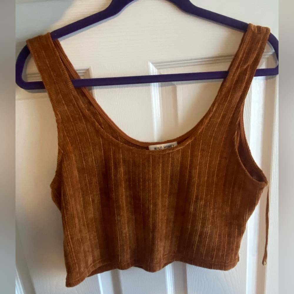 Sweater crop top